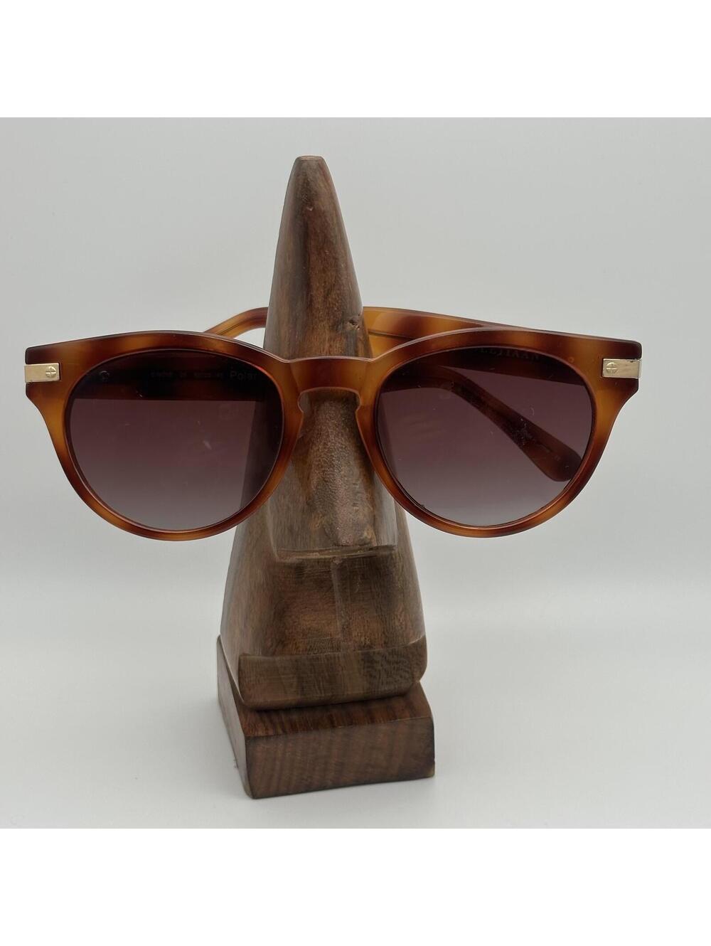 Cole Haan Polarized Tortoise Round Sunglasses
